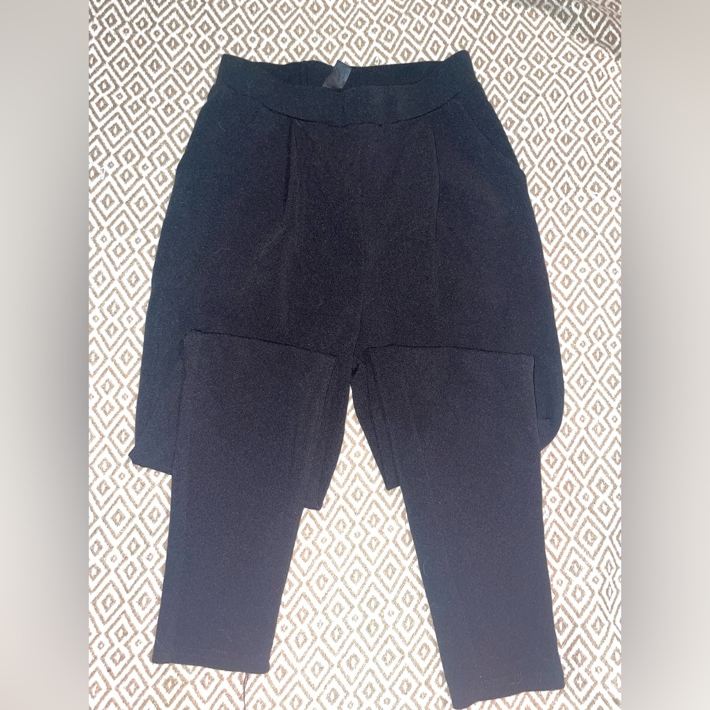 Black Dress Pants with Pockets